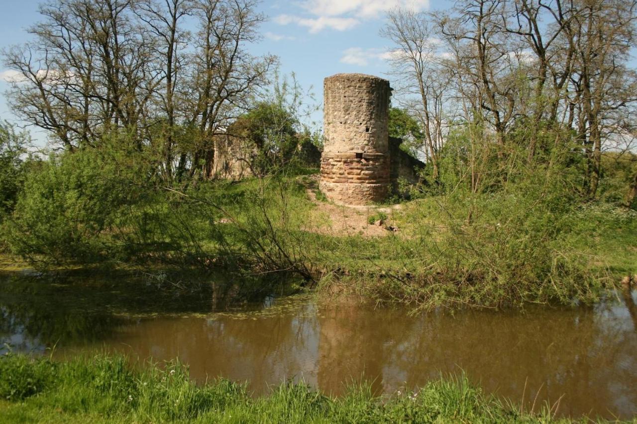 Blaues Haus Appartement Niederdorfelden Buitenkant foto